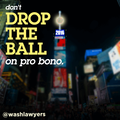 Graphic: Pro Bono Pun - NYE Ball Drop