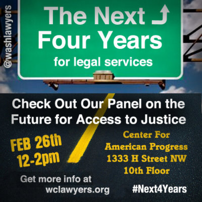 Graphic: The Next Four Years For Legal Aid