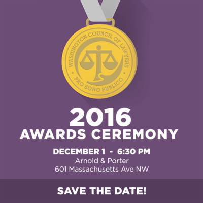 Graphic: 2016 Awards Ceremony December 1