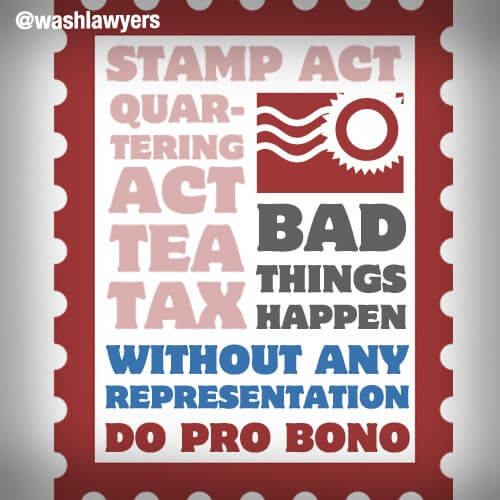 July 4 Pro Bono Pun: Stamp