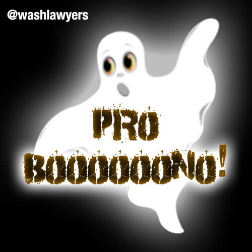 Graphic: Halloween Pro Bono Pun – Ghost