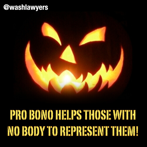 Graphic: Halloween Pro Bono Pun – Pumpkin