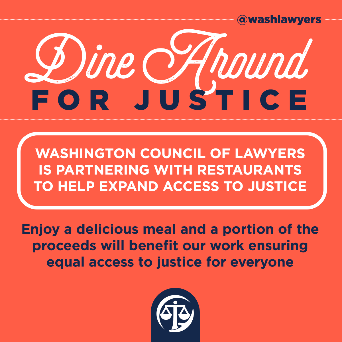 Graphic: Dine Around for Justice