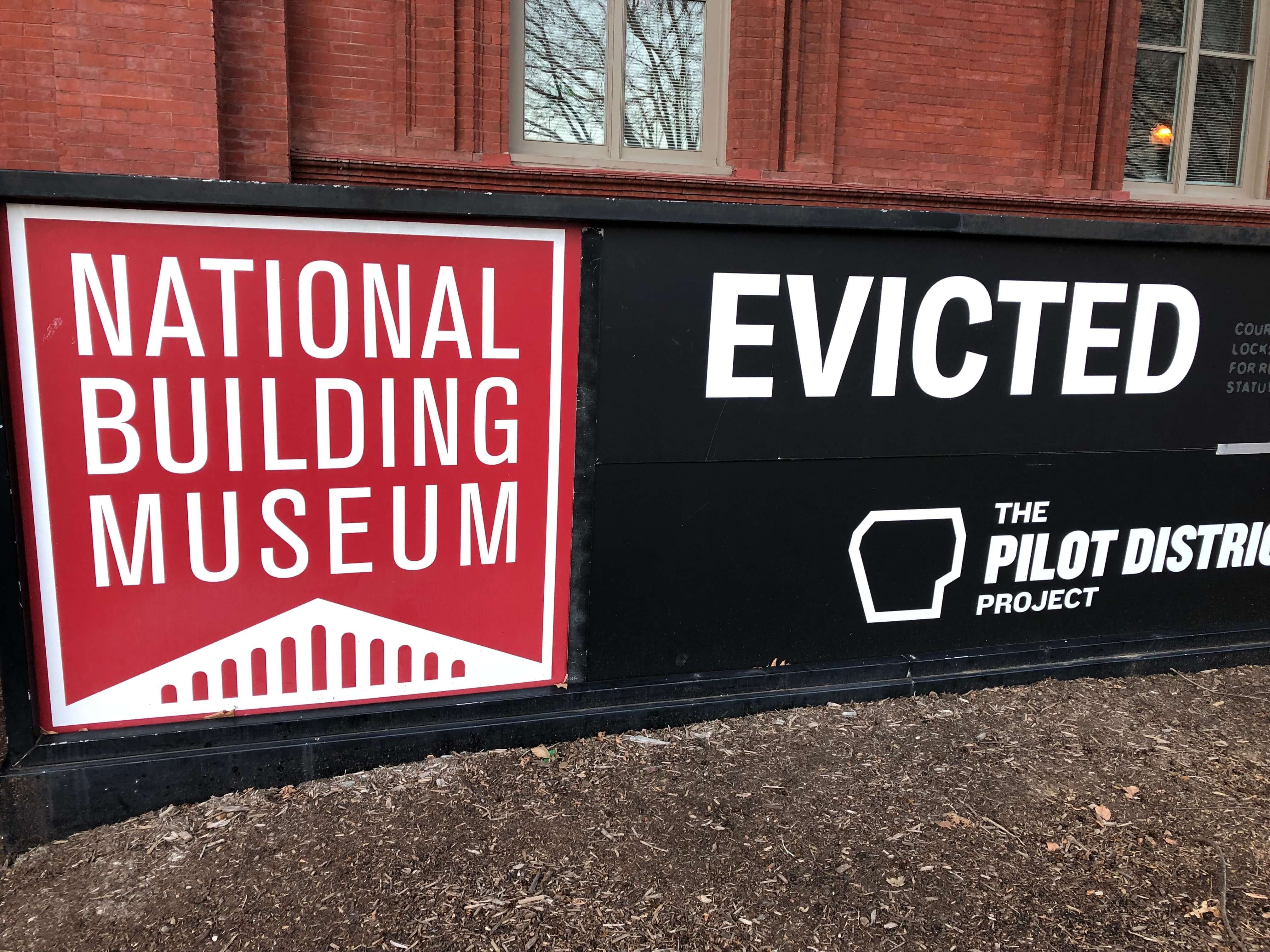 Natl Building Museum Evicted