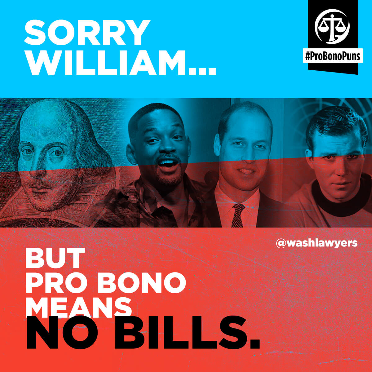 Graphic: Pro bono pun - William Shakespeare