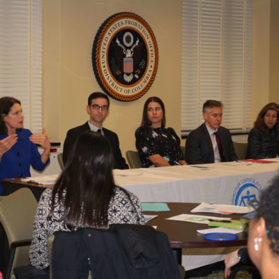 Photo: Government Pro Bono Roundtable Panel - 5 Panelists