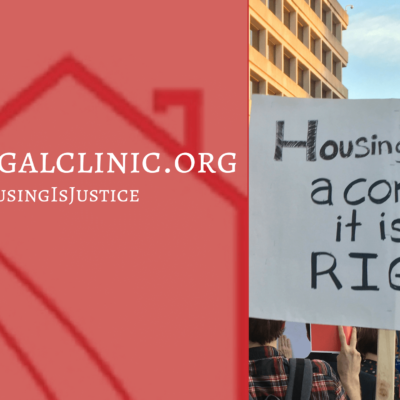 Graphic: Legal Clinic For The Homeless Housing Is Not A Commodity