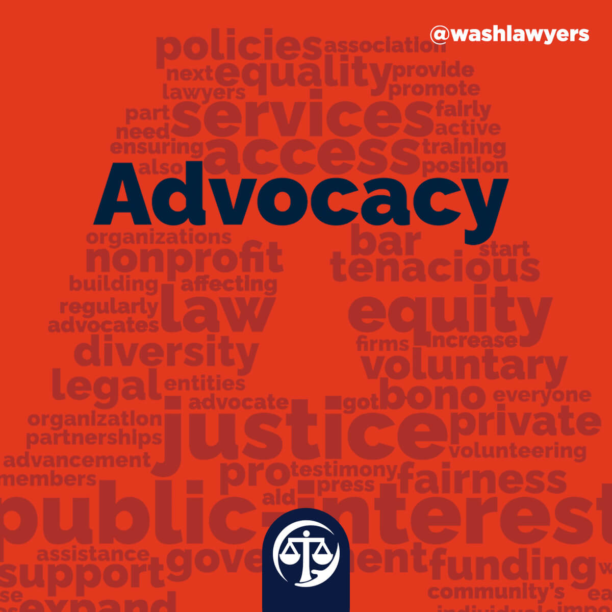Graphic: Advocacy Word Cloud