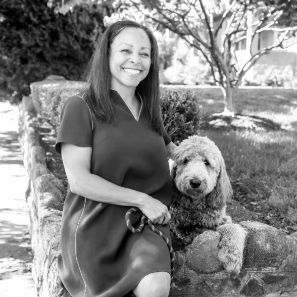 Photo: Nadira Clarke and dog