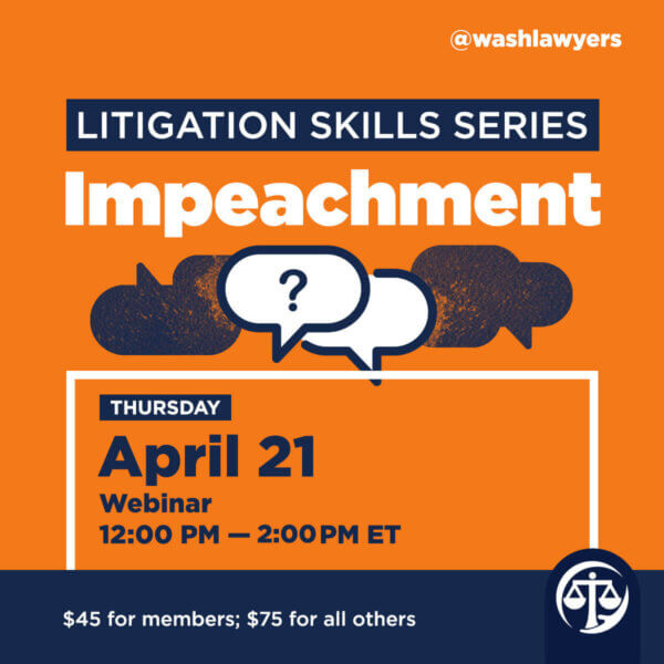 Graphic: Litigation Skills: Impeachment