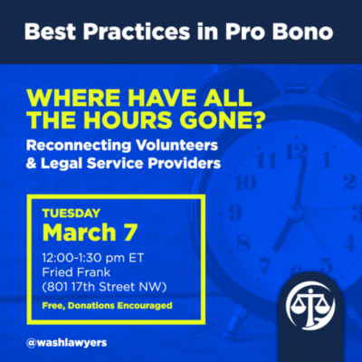 Graphic: Best Practices In Pro Bono: Where Have All The Hours Gone?