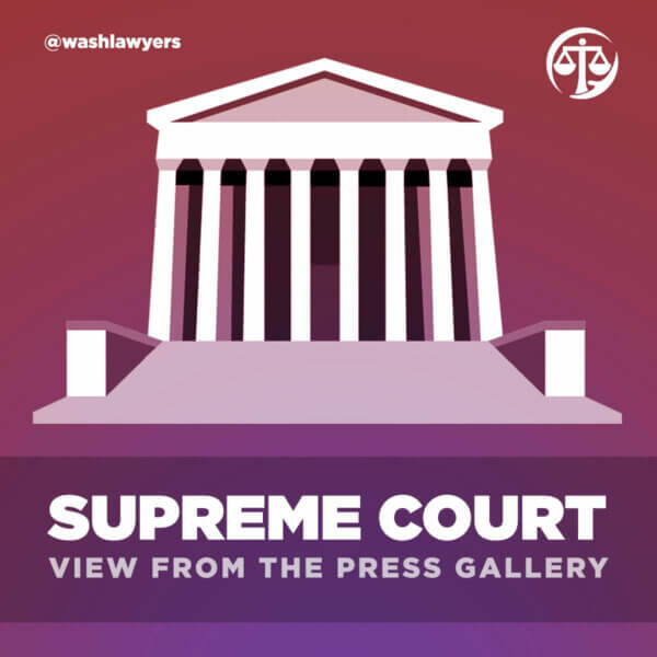 Graphic: Supreme Court View From The Press Gallery