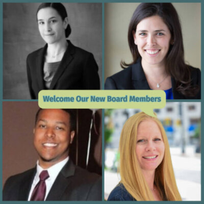 Graphic: New Board Member Headshots Collage From Top Left To Bottom Left Laurie Ball Cooper Danielle Rowan Bryan Concepcion And Stephanie Troyer